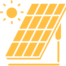 Solar Panel Installation Icon